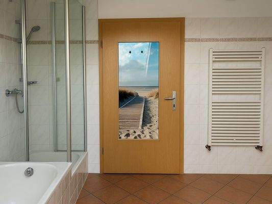 Badezimmer mit Dusche