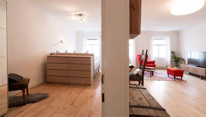 Bedroom and Livingroom