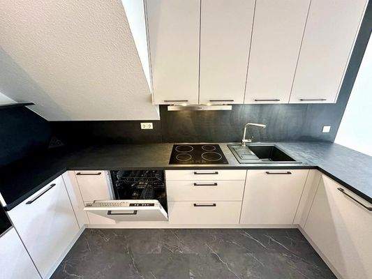 Offener Wohnküchenbereich