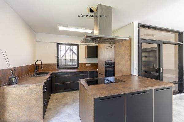 Offene Küche in elegantem Design