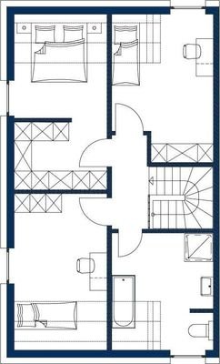 Grundriss Dachgeschoss