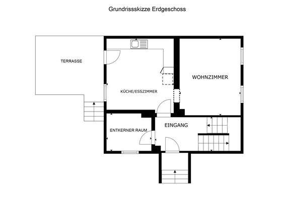 Grundrissskizze EG