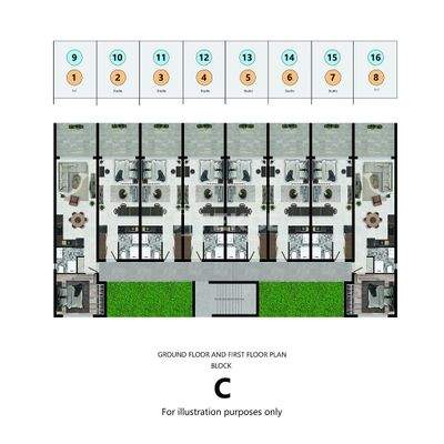 Apartments in a Complex Close to the Sea in North Cyprus Tatlısu
