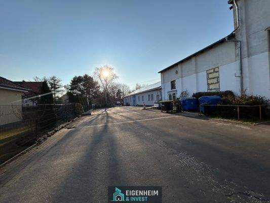 Gesamter Weg zum Haus