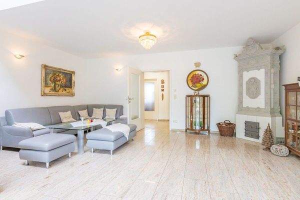 gemütliche Sitzecke im Wohnzimmer