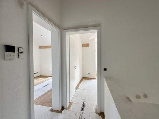 Aktueller Bautenstand KW09 - Flur OG