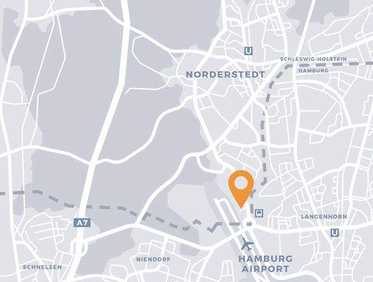 Südportal, Lageplan