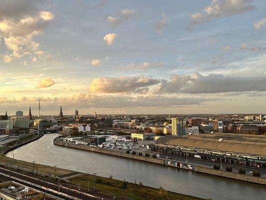 Blick in Richtung Innenstadt