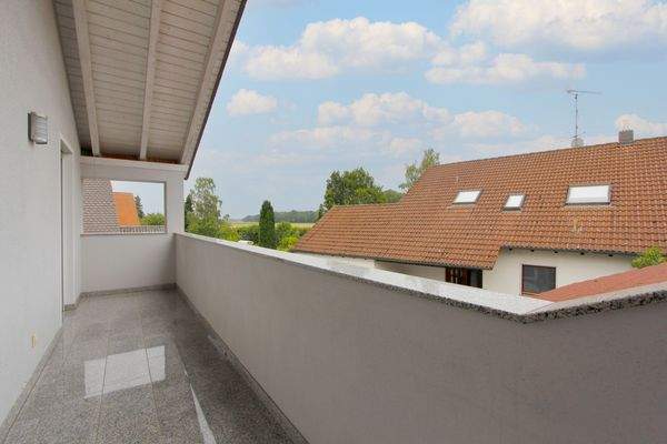 Zugang zur Loggia...