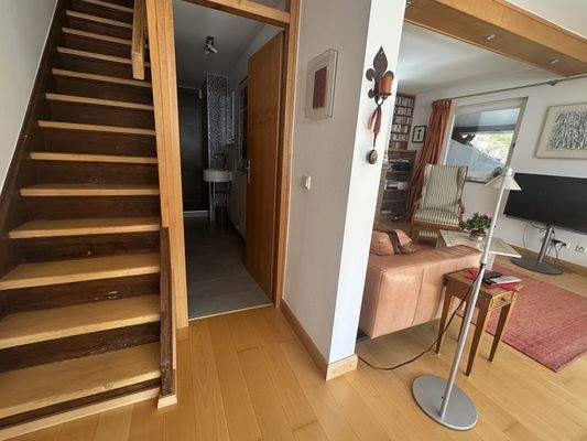 Treppe vom OG zum EG