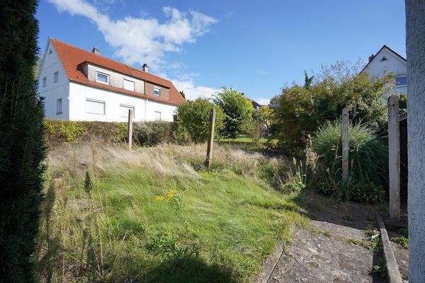 Garten Gebäudevorderseite