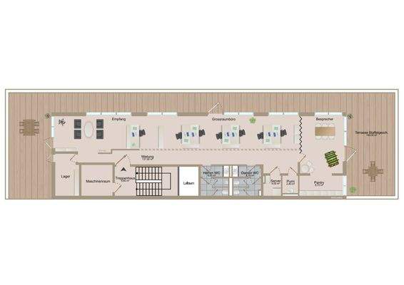 Grundrissbeispiel 6. Obergeschoss