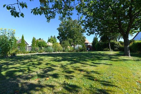 Gewächshaus hinterer Teil Garten