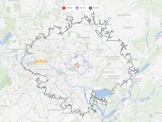 Lageplan (Makrolage)