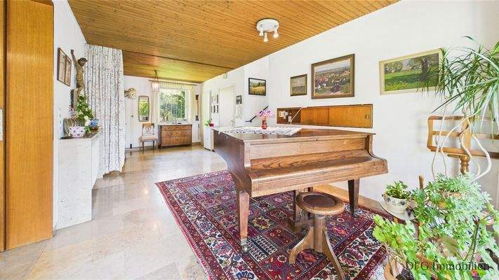 offener Eingangsbereich