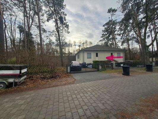 Linke DHH - Blick von der Straße 