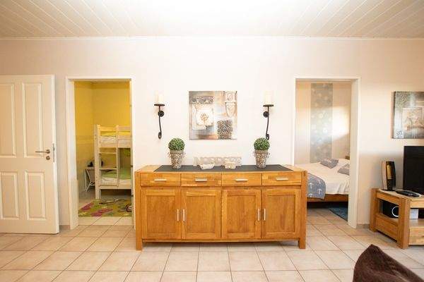 Blick Richtung Schlafzimmer