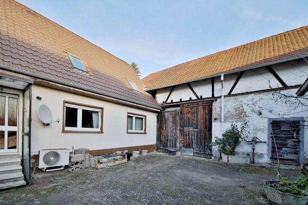 Hof, Wohnhaus, Scheune