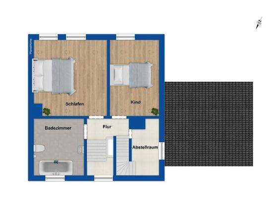 Grundriss Obergeschoss