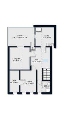 Grundriss Obergeschoss