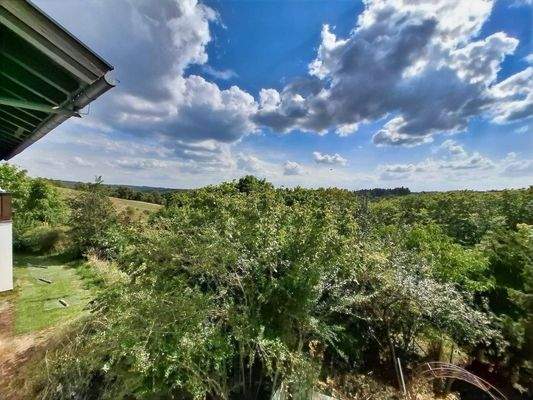 Fernsicht vom Balkon