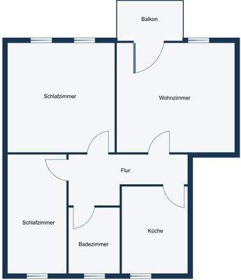 Wohnungsgrundriss