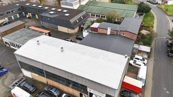 Drohnenaufnahme Gesamtensemble