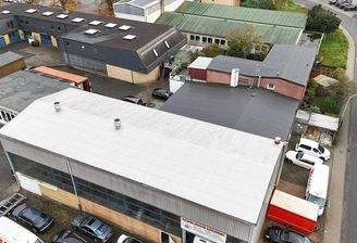 Drohnenaufnahme Gesamtensemble