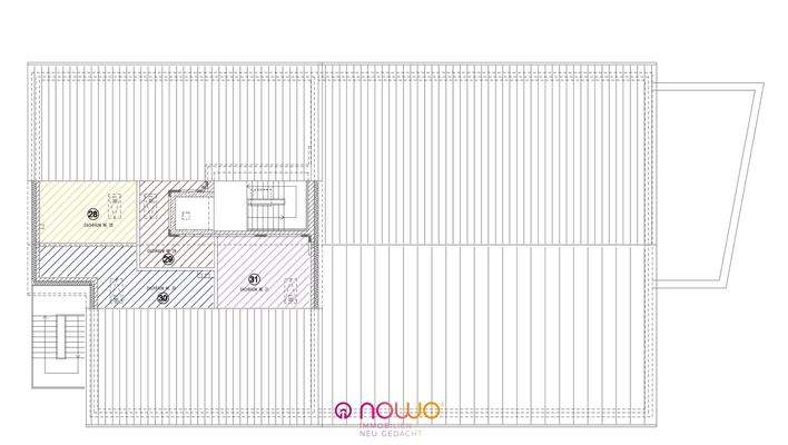 Grundriss Spitzboden