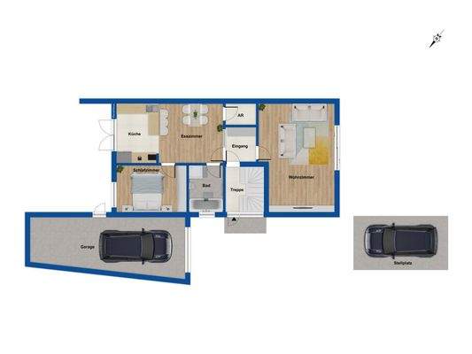 Grundriss Erdgeschoss