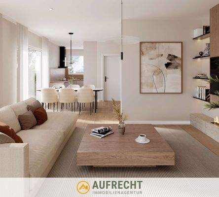 Visualisierung WZ/Küche