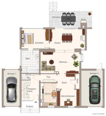 Grundriss - Erdgeschoss