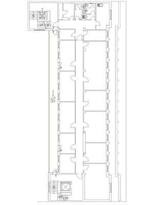 Grundriss 7. OG - ca. 383 m²