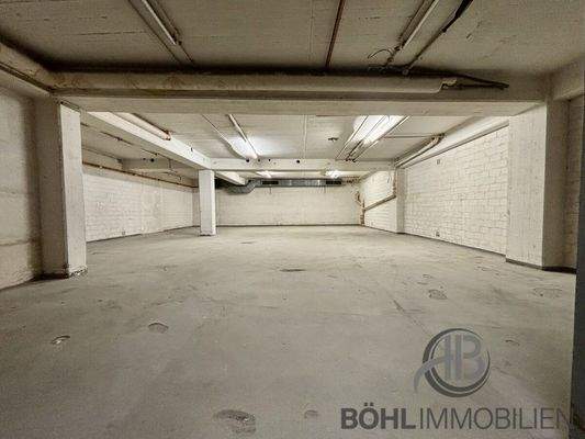 Lagerfläche im UG