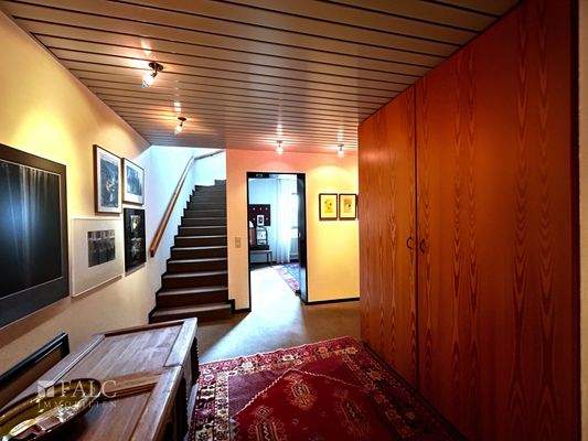 Flur zu den Schlafräumen