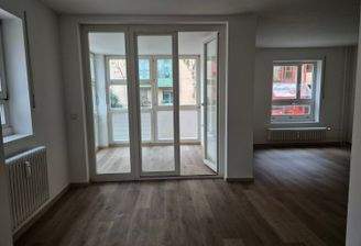 Blick von Küche zum Wintergarten