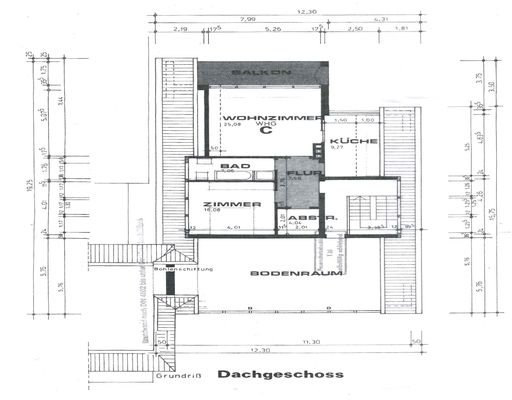 Grundriss Dachgeschoß