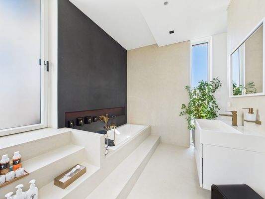 …separatem Badezimmer…