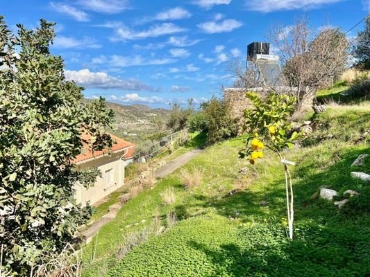 Kreta, Kalo Chorio: Charmantes Landhaus mit Pool, Garten und Meerblick zu verkaufen