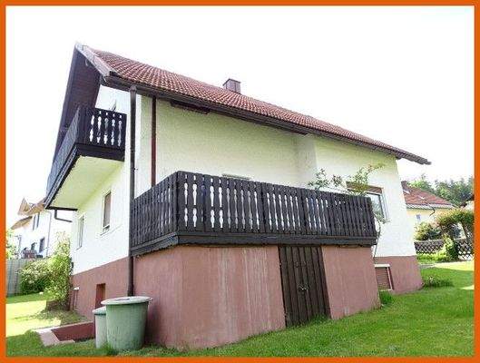 Ansicht Balkonterrasse