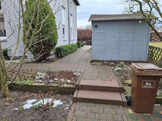 Zuwegung zum Doppelhaus 7a+b