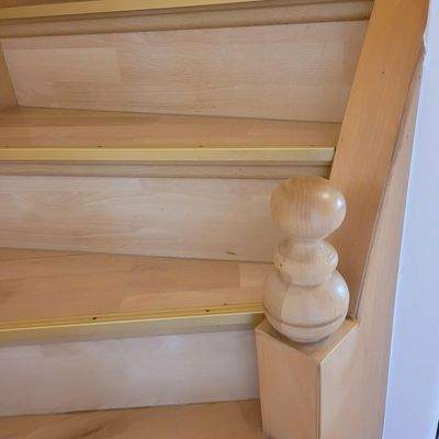 Holzdetail Treppe