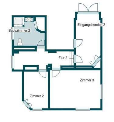 Grundriss Skizze 1. UG