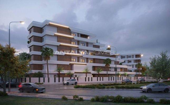 Investment Apartments with 400 m² Pool in Antalya Aksu
