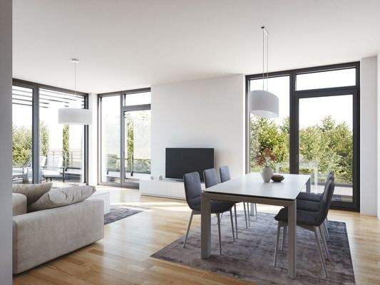 BEispiel Wohn- und Essbereich 