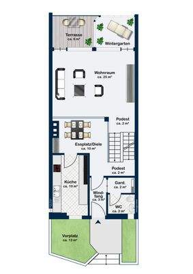 Grundriss Erdgeschoss