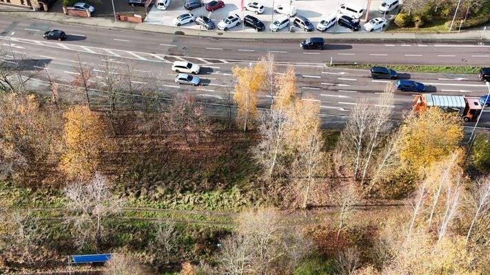 Grundstück Vogelperspektive