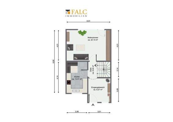 Grundriss Erdgeschoss