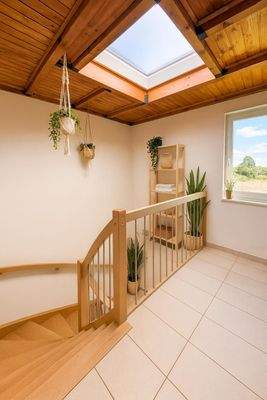 Vor der Wohnung im 1. OG