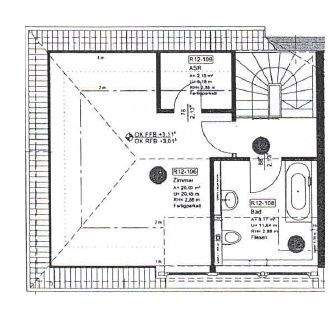 Grundriss obere Etage